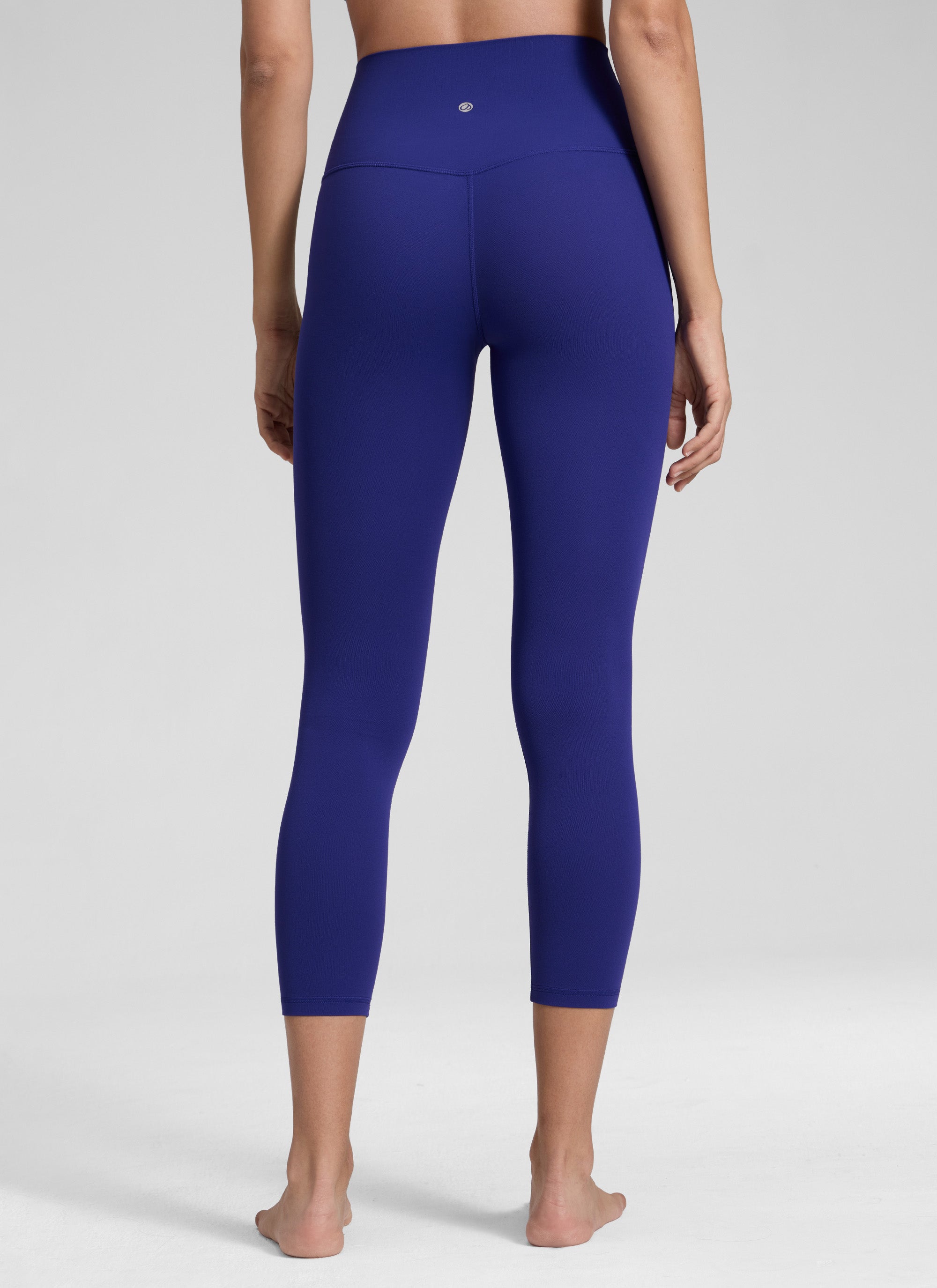 CRZ YOGA Women's Yoga Lounge High Rise Butterluxe Yoga Leggings 23'' Larkspur Blue @model_info:Jenna