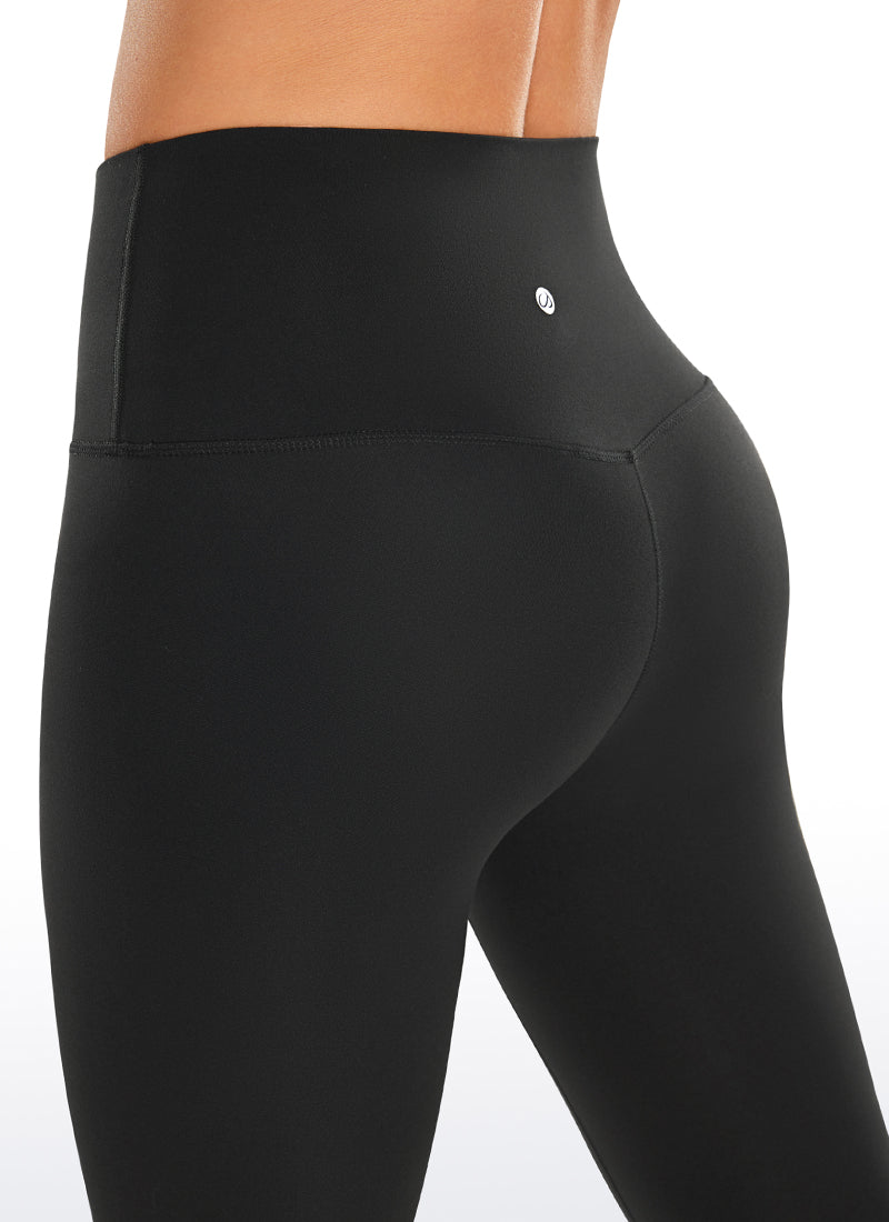 CRZ YOGA Women's Yoga Lounge High Rise Butterluxe Yoga Leggings 17'' Black @model_info:N