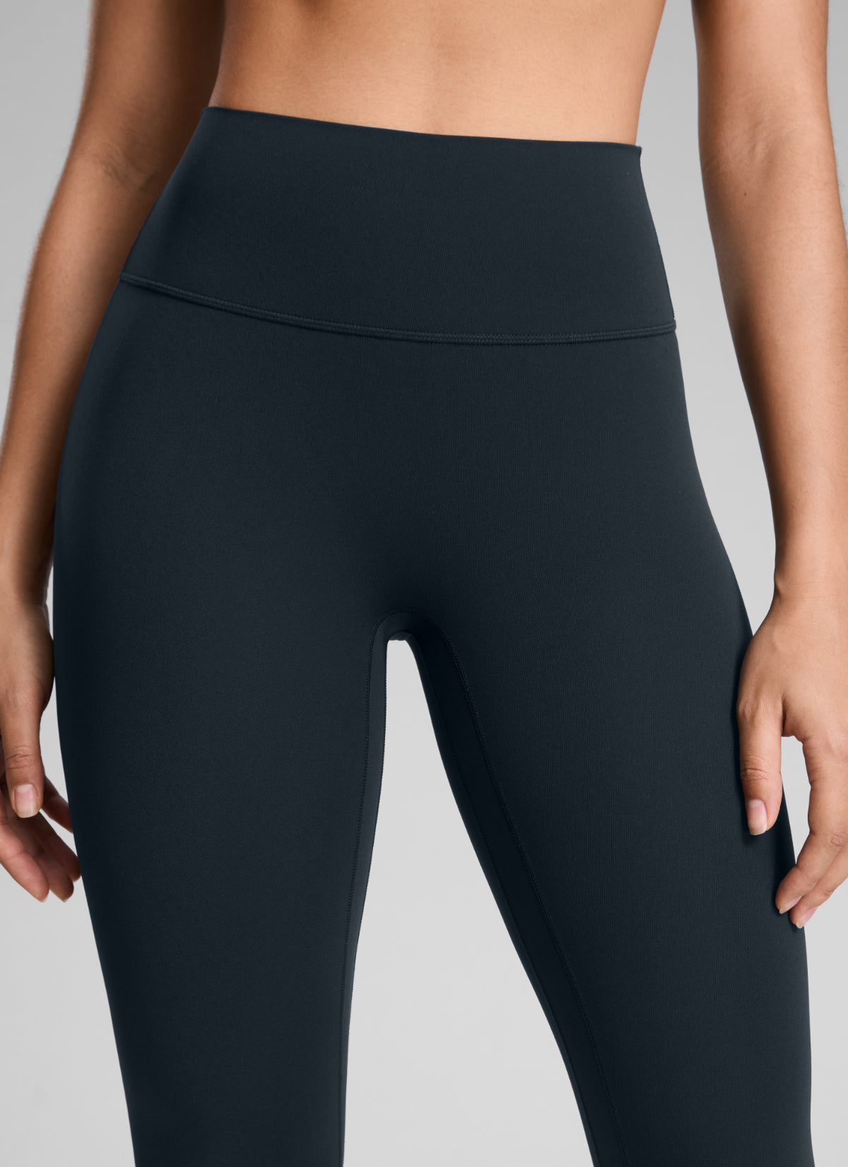 CRZ YOGA Women's SculptAir Yoga High Rise No Front Seam Legging 25