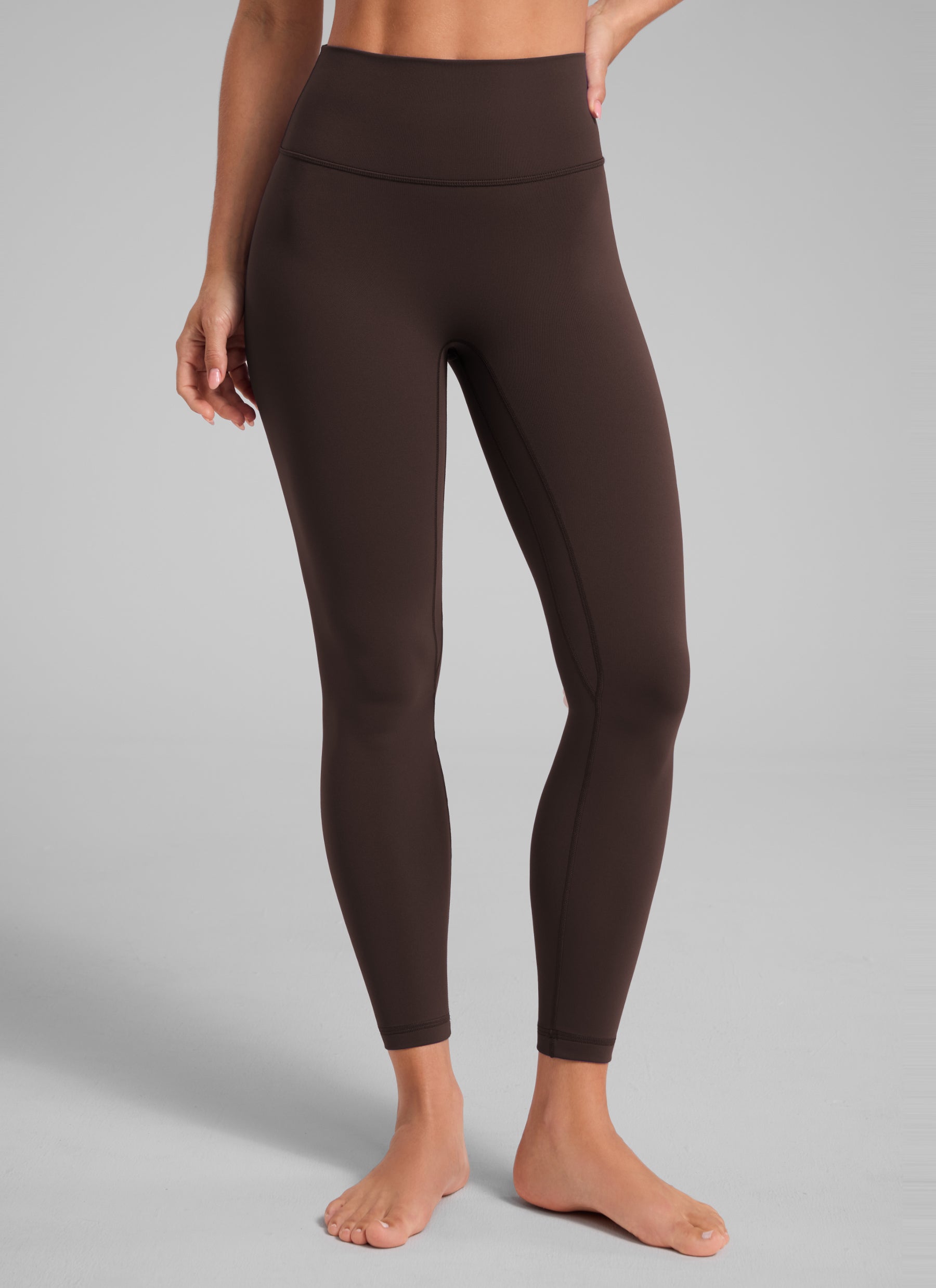 CRZ YOGA Women's SculptAir Yoga High Rise No Front Seam Legging 25