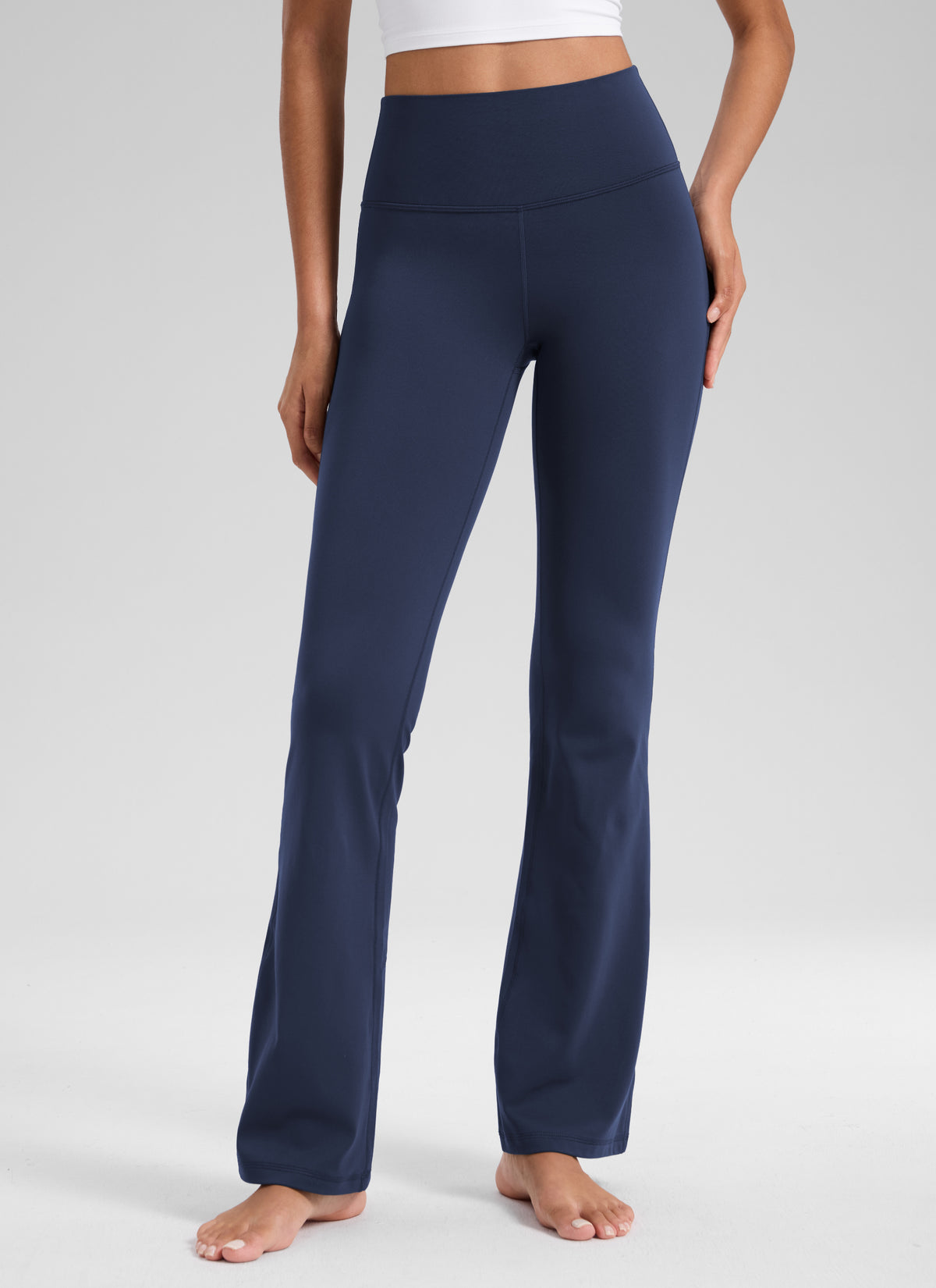 CRZ YOGA Women's Butterluxe High Waist Flare Leg Bootcut Leggings 32