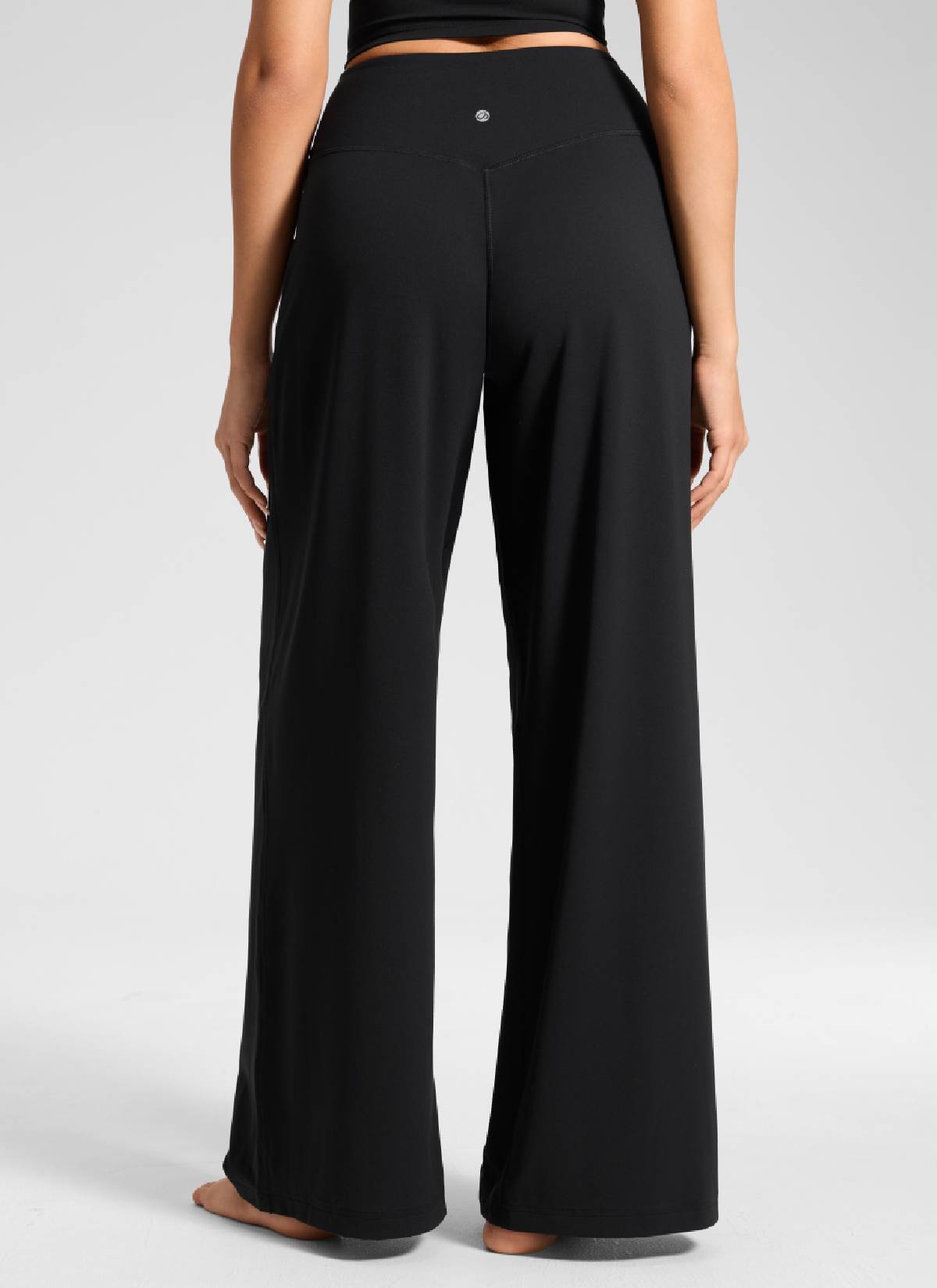 CRZ YOGA Women's Butterluxe Casual High Rise Pocket Wide Leg Pant 30