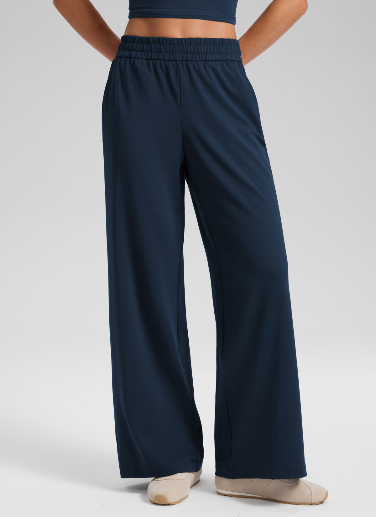 CRZ YOGA Women's Performance Wide Leg Casual Pant 30